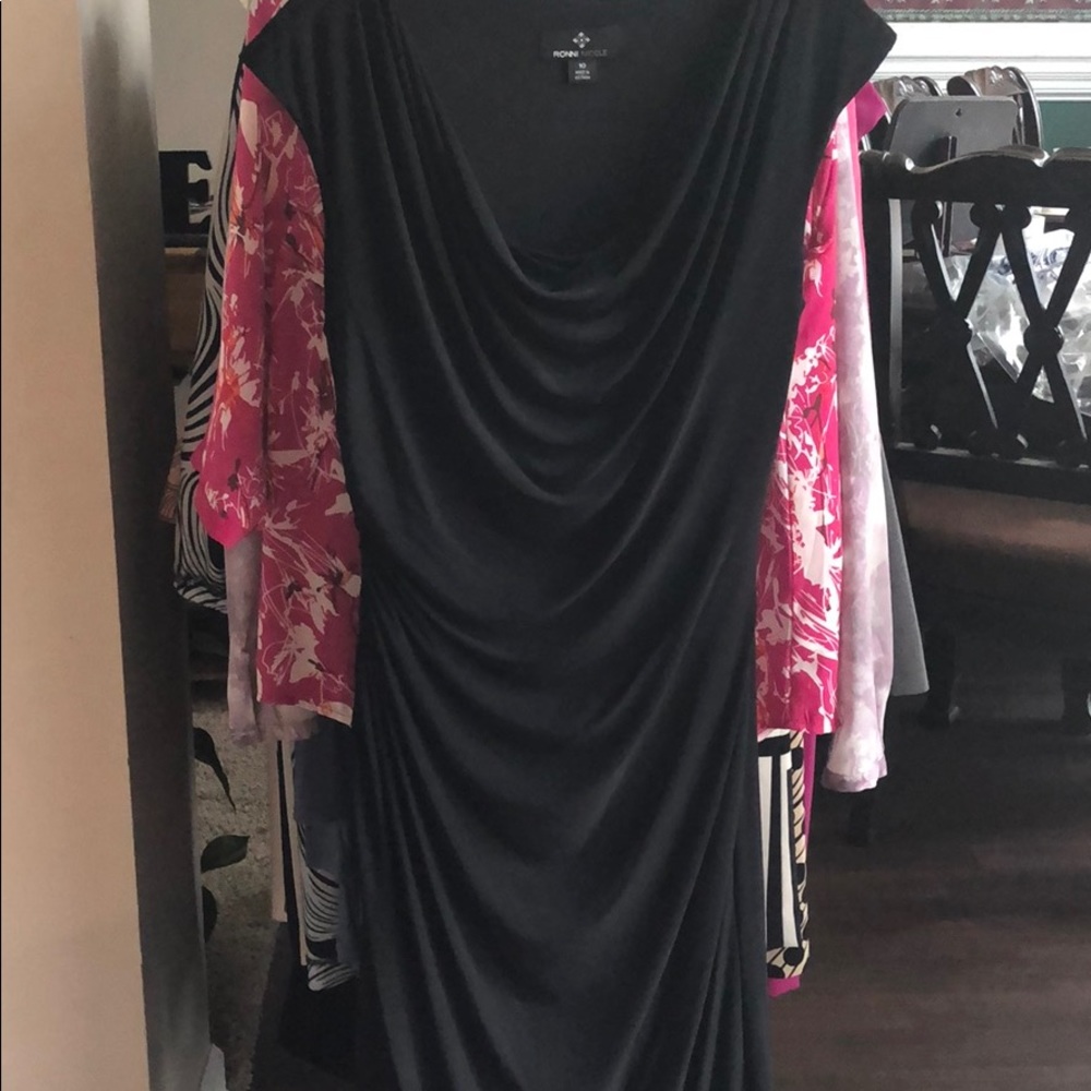 black rousing dress